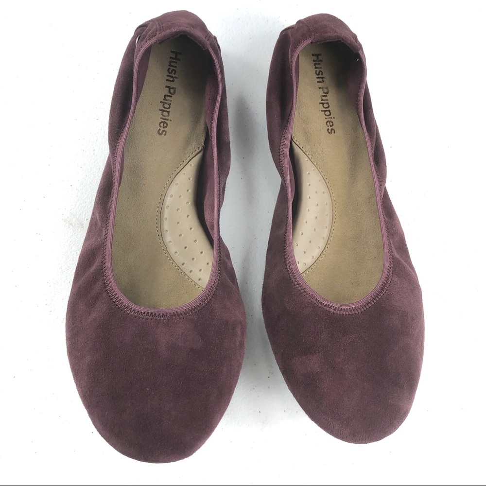Hush Puppies Ballet Shoes Purple Size 8